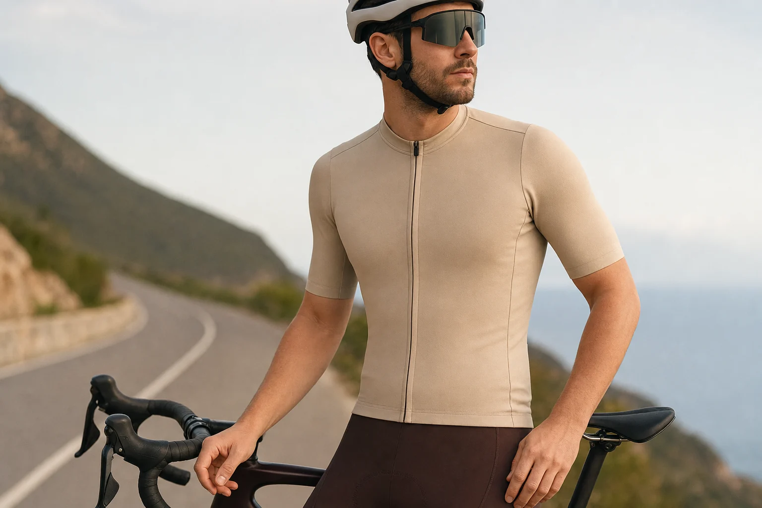 75D双面平板布 — 骑行服应用 / Cycling Jersey
