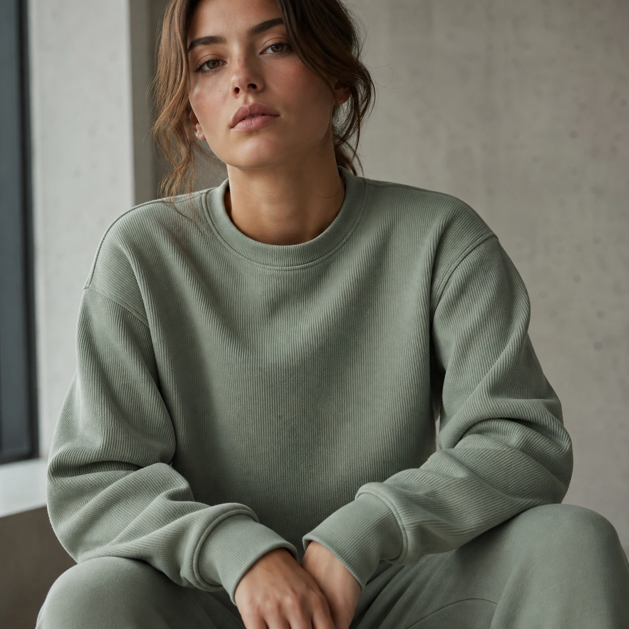 双面徳绒 — 加绒卫衣应用 / Brushed Sweatshirt
