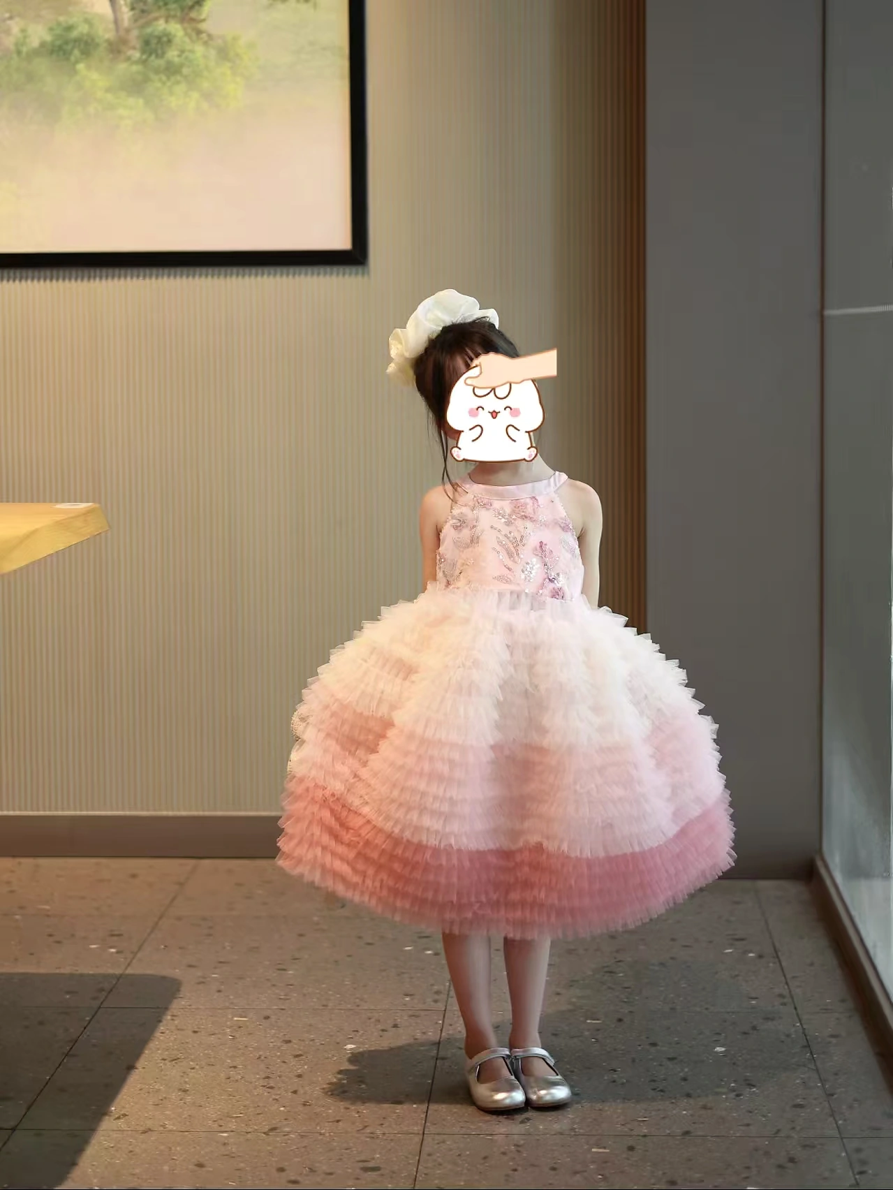 单线美国网 — 儿童纱裙应用 / Kids' Tulle Party Dress
